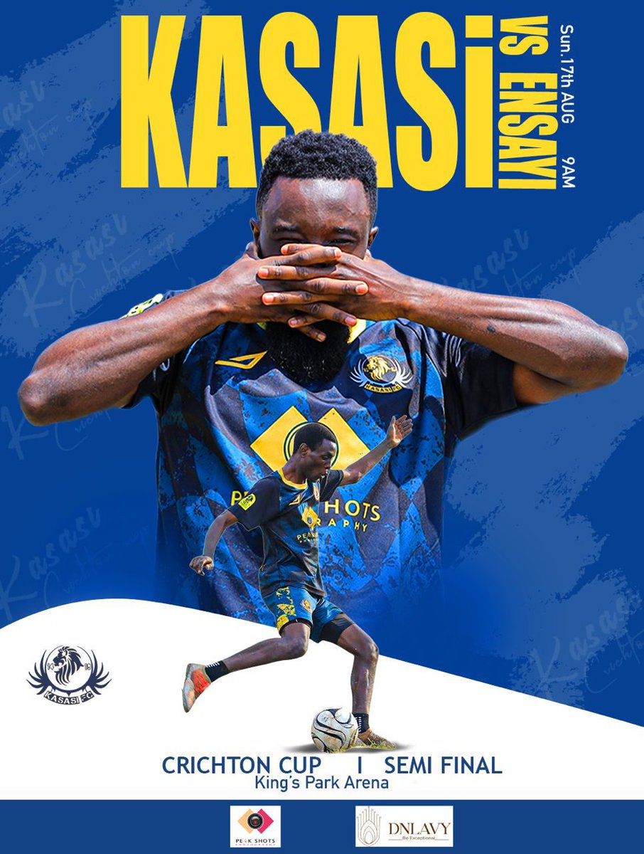 To Kings Park Arena 🆙⏭️
We take on <a href="/ScEnsayi/">SC ENSAYI</a> in the semi-final game of the #CrichtonCup

📅 | Happening tomorrow
🕒 | K.O. 10:30AM

In proud partnership with <a href="/peakshots/">Peak Shots Photography</a> &amp; <a href="/dnlavy/">Dnlavy</a>

#Kitakuteganisa