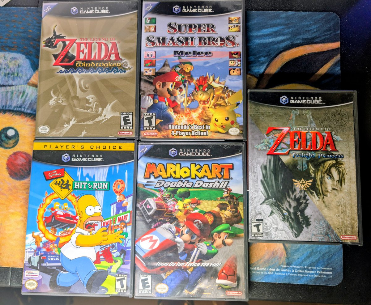 <a href="/newagemiguel/">Miguel B</a> Wind Waker $65
Smash Bros $55
Simpsons $75
Double Dash $55
Twilight Princess $135

All are CIB. Prices include shipping. Let me know if you need additional photos
