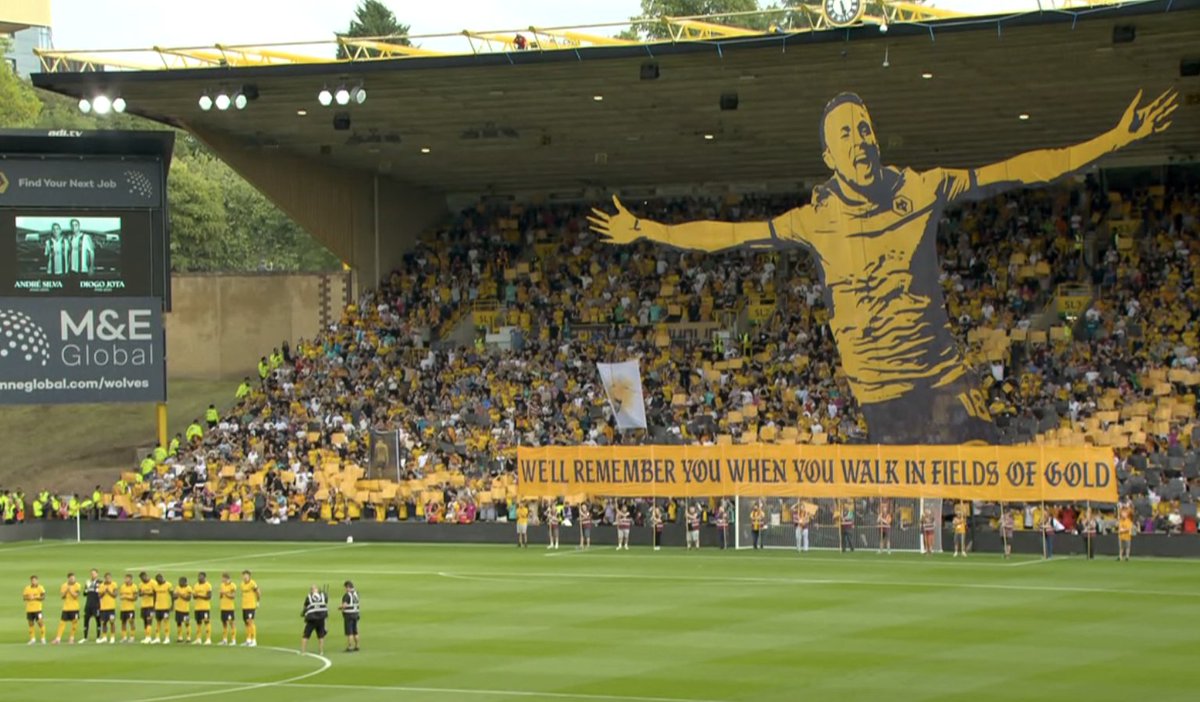 Molineux remembers Diogo Jota 🧡
