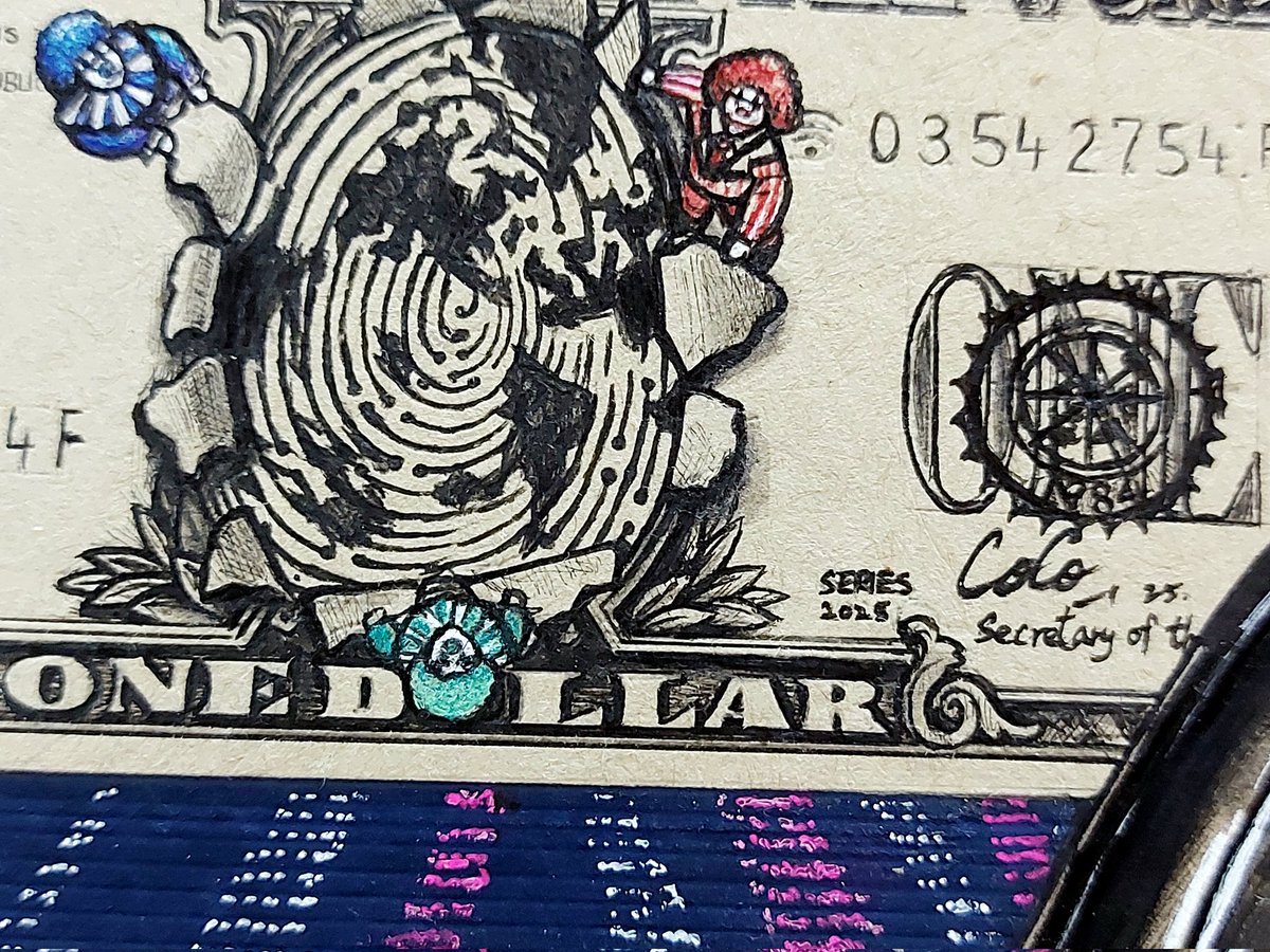 sungkayan1112's tweet photo. #art #drawing #illustrationart
#pencilart
#painting
#picture
#watercolor
#watercolorpaintings
#single
#world
#worldcaptures
#oneworld
#currency
#cbdc
#central
#bank
#replace
#through
#digitalcurrency
#digital
#paper
#money
#cash
#spy
#fingerprintofgod
@sungkayan1112 https://t.co/uZw6YPWMo6
