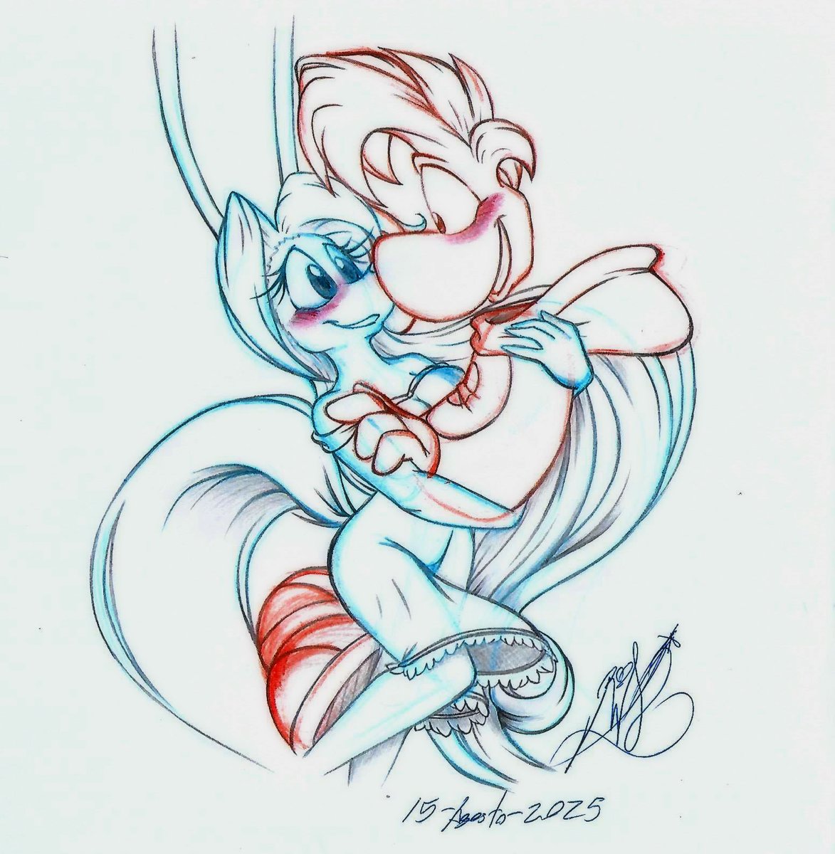 raywindly's tweet photo. Here we have another sketch of Rayman with his beloved Wind Aril both blushing at the same time showing that the feeling is mutual and reciprocated between two, how mutual love is💞
#rayman #wind #aril #love #fanart
Complete size and info here:
https://t.co/1ANGxhAesR https://t.co/FuAKpw0Xfp