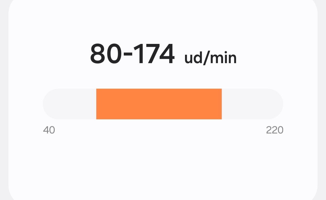 GhouletteNoir's tweet photo. Chat I think I'm cooked look at my heart rate. Average resting heart rate is 61-76 bpm mine is...well this https://t.co/aLyZ3ZComl