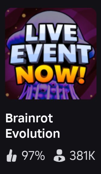 thebluepurples's tweet image. OMG 300k! 🤩

#BrainrotEvolution #ROBLOX #RobloxDev #RobloxDevs #composer #sounddesigner #gameaudio #music