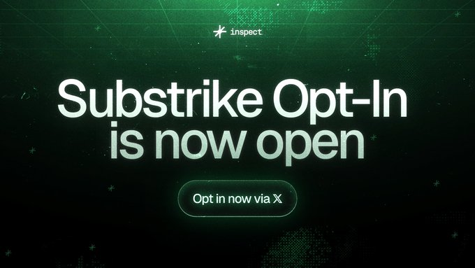 Introducing Substrike By <a href="/inspectxyz/">Inspect</a> 

Substrike Opt-In is now open, unlocking the first permissionless $TAO mining pool, built for Inspect users. 

☑️How to start?
→ Visit: inspect.xyz/substrike/
→ Connect your X account
→ Submit Your ETH address
→ Join the mining pool
→