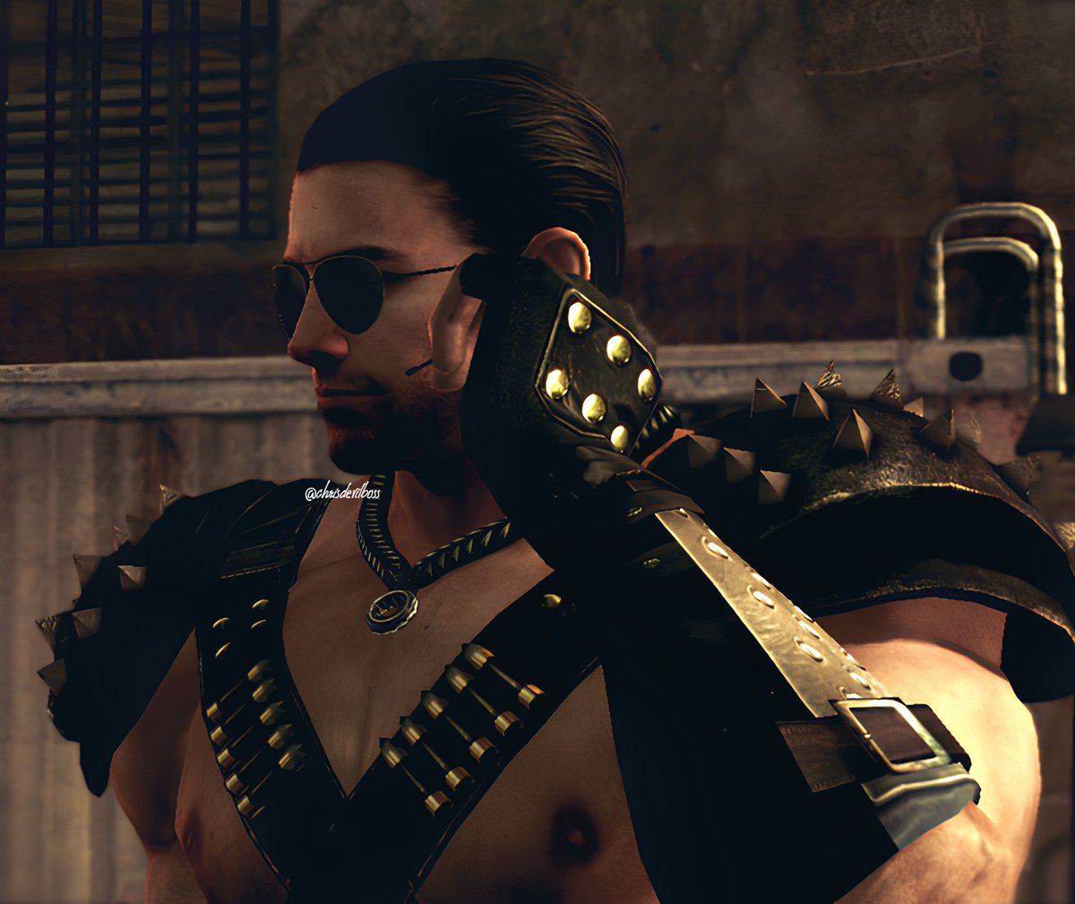 chrisdevilboss's tweet photo. Chris Redfield Warrior Outfit --- > Resident Evil 5
- °• pics credits by me : @chrisdevilboss •° -
-
-
- #ChrisRedfield #ResidentEvil #ResidentEvil5 #CAPCOM #muscleman #RedfieldTeam https://t.co/OeU5wIbGmA
