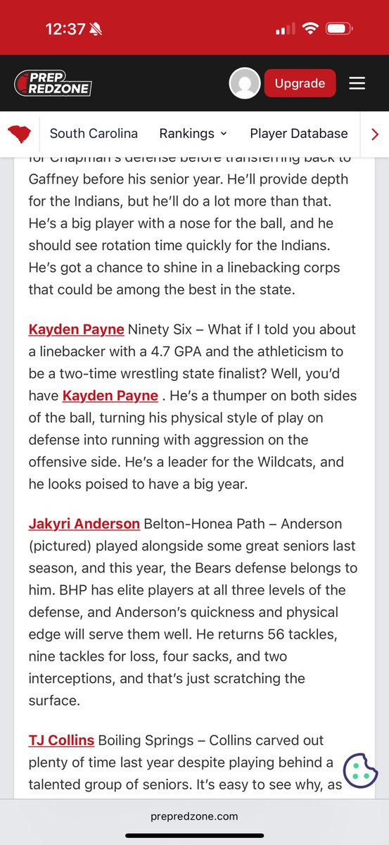 Thanks for the write up <a href="/JedBlackwell/">Jed Blackwell</a> <a href="/PrepRedzoneSC/">Prep Redzone South Carolina</a> <a href="/NSFootball96/">NSFootball96</a> <a href="/CoachBennett32/">Mathew Bennett, M. Ed</a> <a href="/nextt_level/">nextt_level_fitness</a> <a href="/HighSchoolBlitz/">High School Blitz</a>
