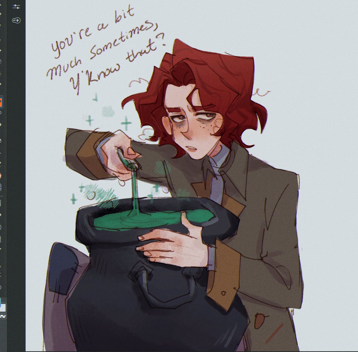 Arrozxmilk's tweet image. Potion mid duel hdjdbdk #HPMA