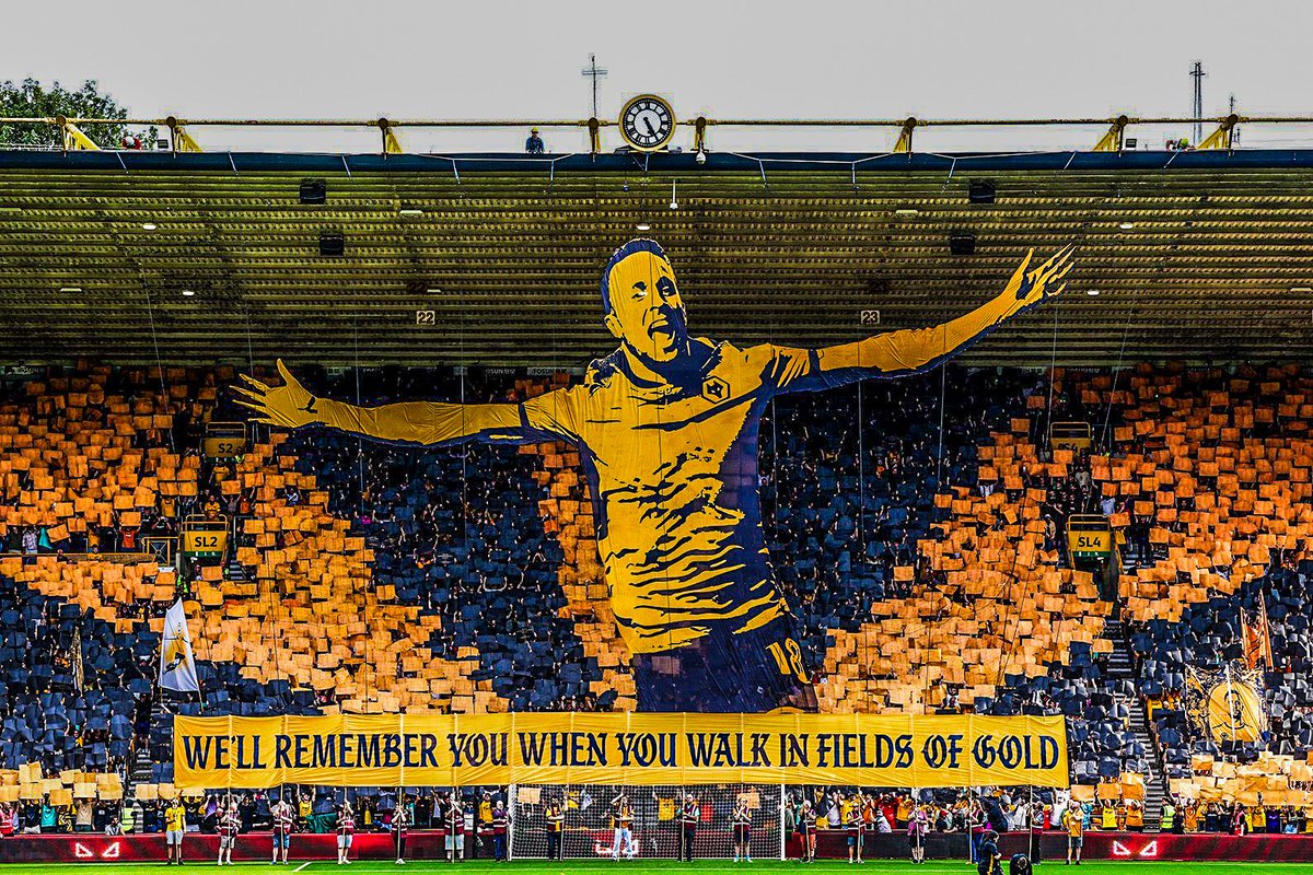 Footballtweet's tweet photo. ✍️🧡 "We'll remember you when you walk in the fields of gold." https://t.co/EogdLxhziR