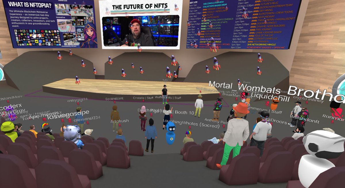 Cristalla 👑 (@queencristalla) on Twitter photo 🔥Proud of you <a href="/CSSully/">Sully 🤠 #NerdsUnite</a>. Join us for his keynote live now in the auditorium <a href="/thenftopia/">NFTOPIA Metaverse Convention🌐Aug 16-17</a> #NFTOPIA5 🔥Proud of you <a href="/CSSully/">Sully 🤠 #NerdsUnite</a>. Join us for his keynote live now in the auditorium <a href="/thenftopia/">NFTOPIA Metaverse Convention🌐Aug 16-17</a> #NFTOPIA5