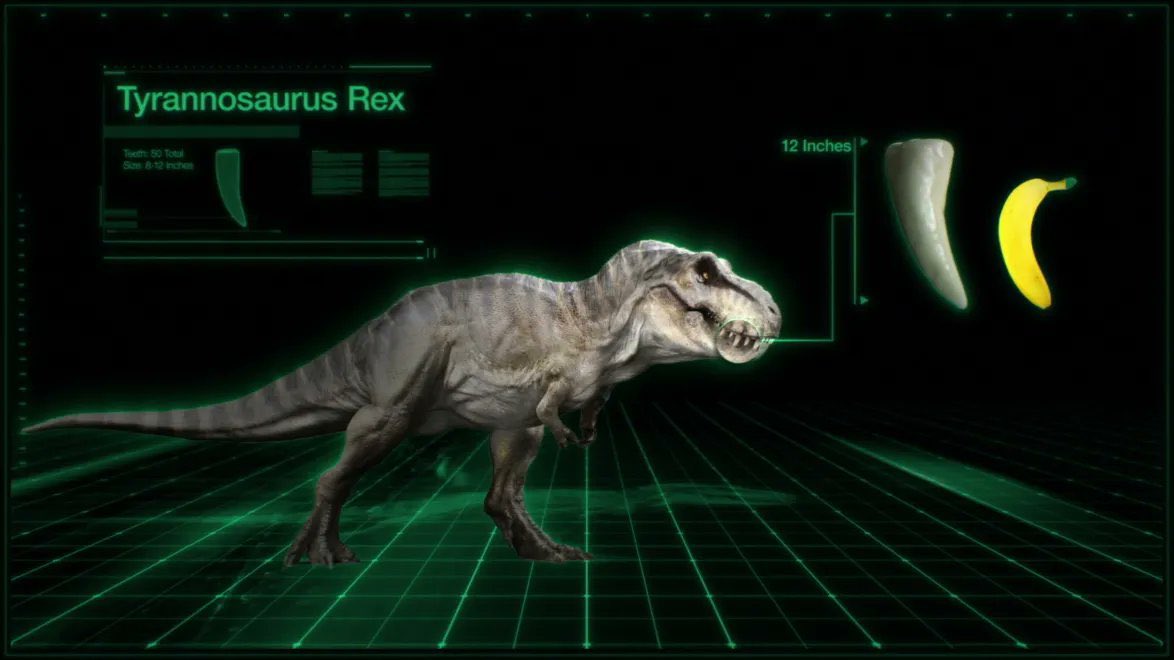 More concept art of Tyrannosaurus Rex (Ember), Spinosaurus