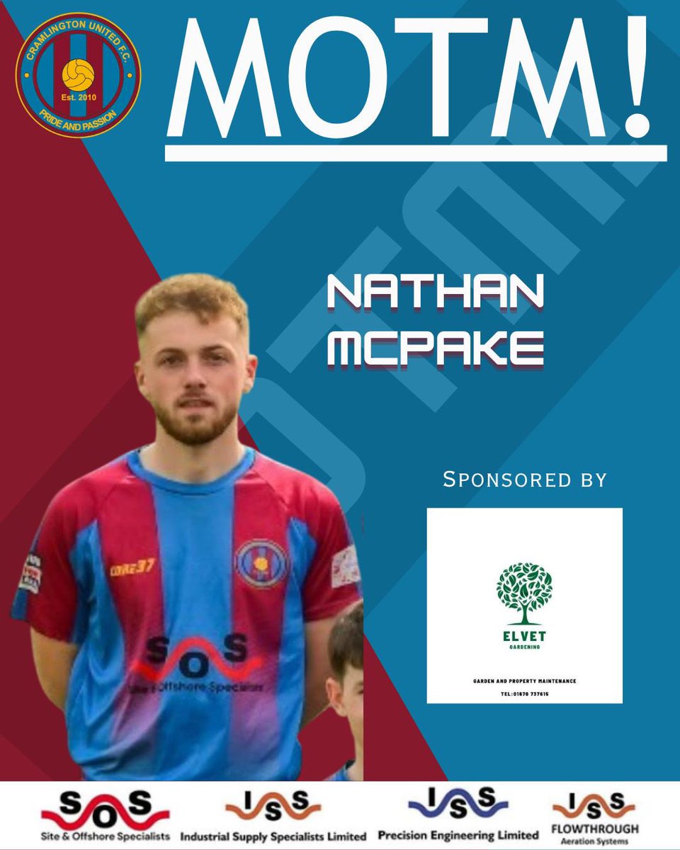 CramlingtonUtd's tweet photo. FT Result;

@CramlingtonUtd 2-1 @townreserves 

@DanLowther10 ⚽️
@niiiall92 ⚽️

MOMS
@McpakeNathan &amp; @LB18034 

Attendance 71

Great to bounce back and win after our first defeat on Wednesday! It wasn’t pretty but an important 3 points.

Onto @delavalafc midweek…

#UTC https://t.co/T8RqPcVeU3