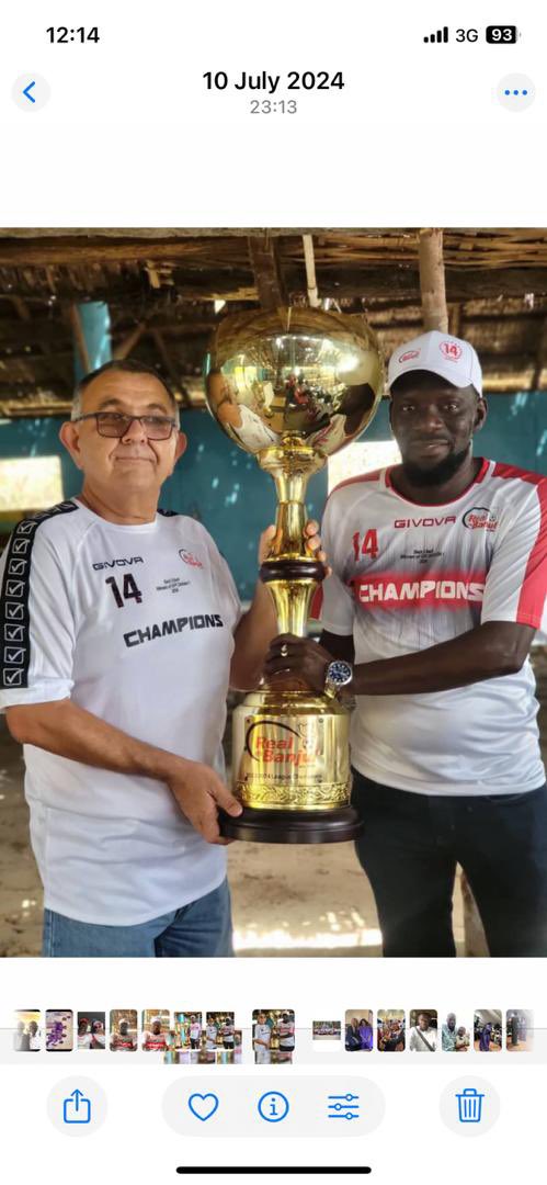 RealDeBanjulFC's tweet image. Happiest birthday to a man who lives and breathes to support Real de Banjul, Fallou Choi 🎂🥰👏🏽.

Here is to many happy returns, big man.

#rdb #fallou #real4real #thewhites #cityboys #realdebanjul