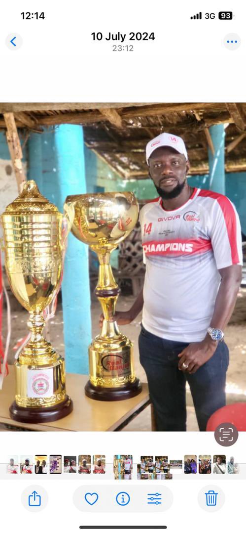 RealDeBanjulFC's tweet image. Happiest birthday to a man who lives and breathes to support Real de Banjul, Fallou Choi 🎂🥰👏🏽.

Here is to many happy returns, big man.

#rdb #fallou #real4real #thewhites #cityboys #realdebanjul
