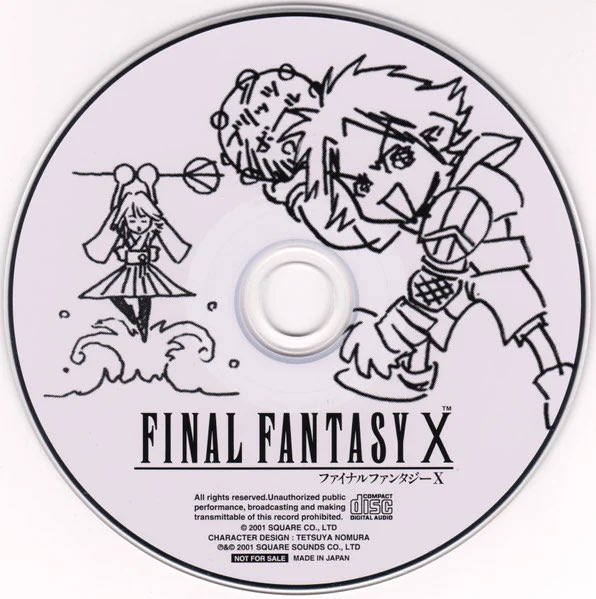 DailyTiduna's tweet photo. Music From FFX - CD Cover Art
#Tiduna #Tidus #Yuna #ティユウ https://t.co/52aAfH3XFO
