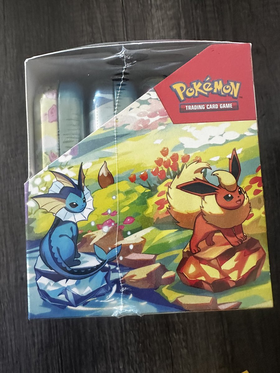 <a href="/newagemiguel/">Miguel B</a> Prismatic evolutions mini tin set sealed display 

$220 shipped 

Rt appreciated
