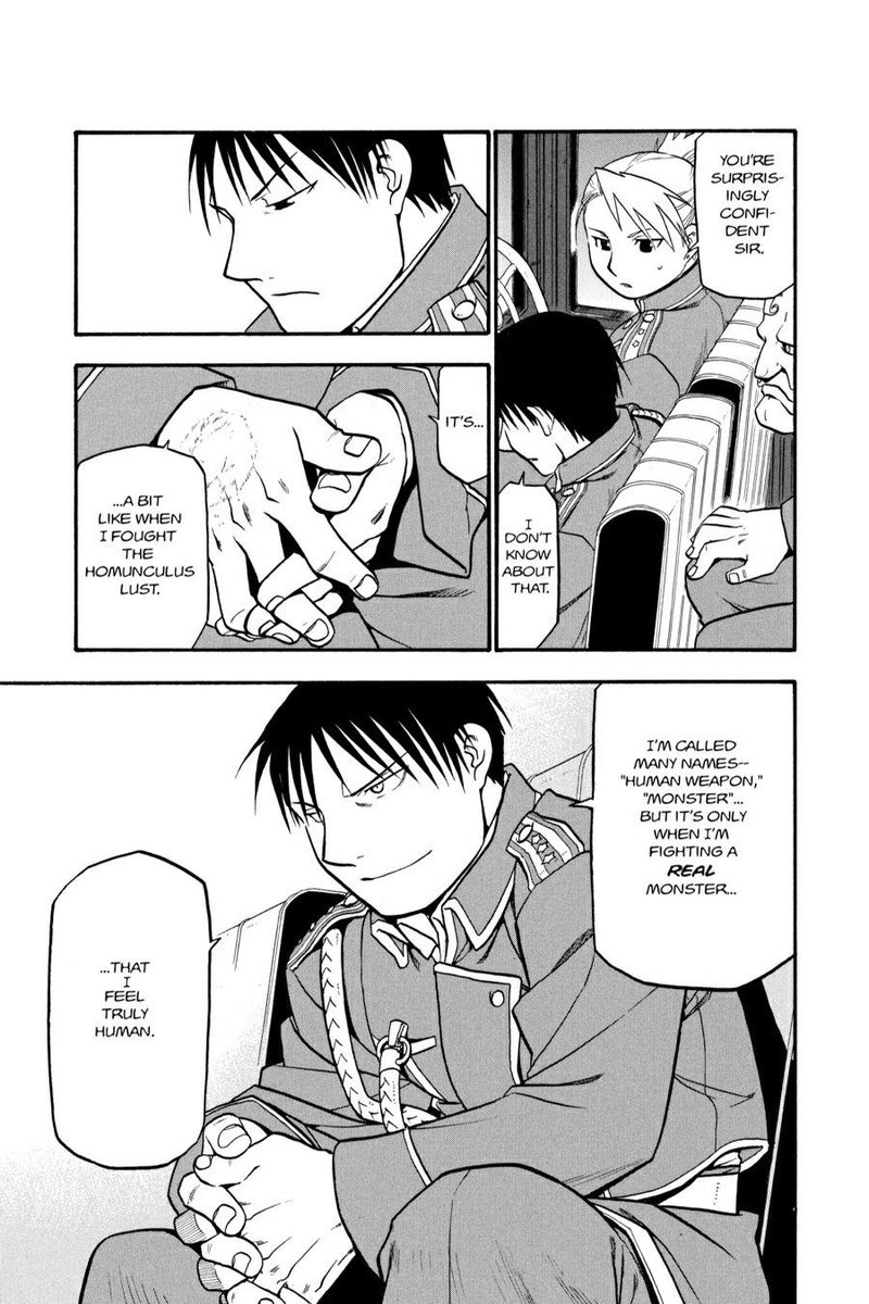 MunstaMasta's tweet image. Thank god for Riza bro, if it wasn't for her Mustang would have to of been #putdown