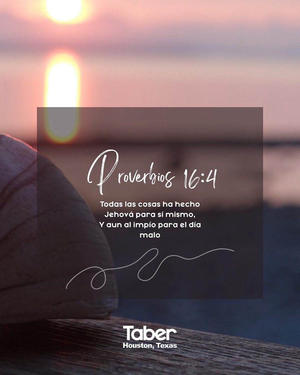 Comparte el proverbio del día. #taberhoustontx