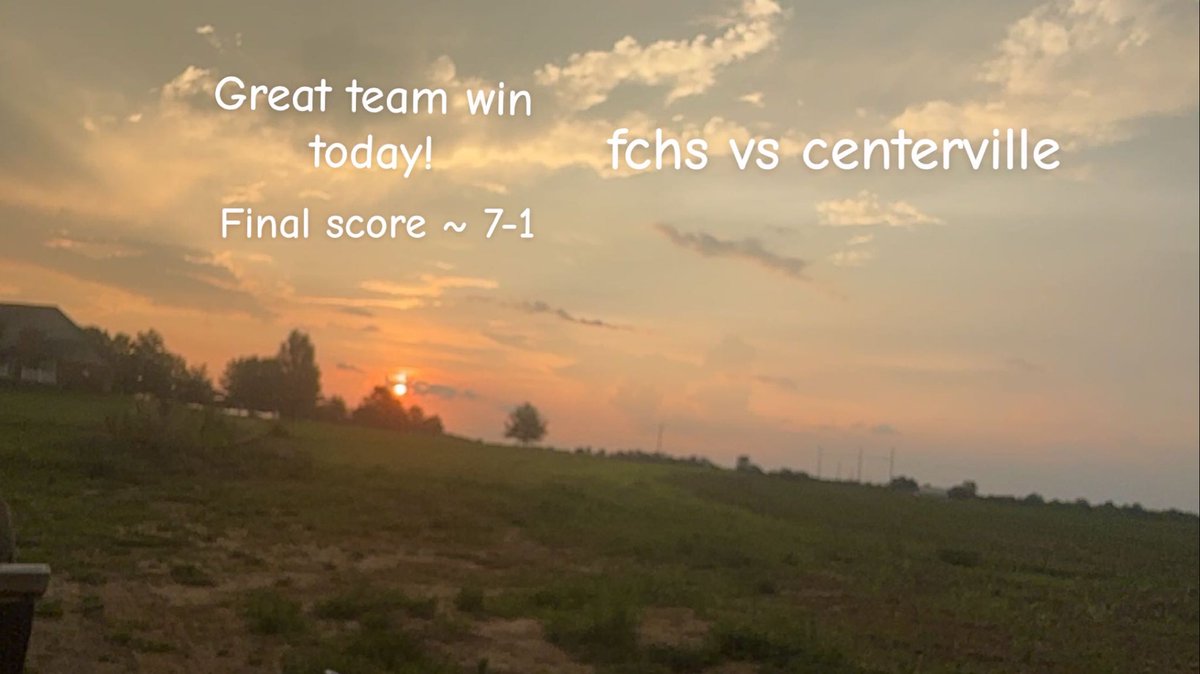 Amazing first win of the season! :)