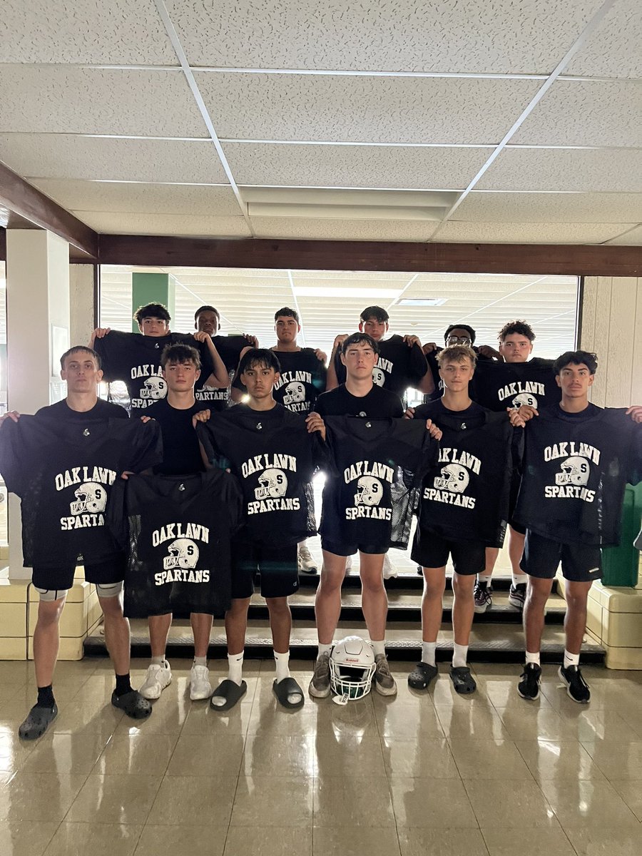 Inaugural Spartan DARKSIDE BLACKSHIRTS. 👊🏼 💀🏴‍☠️☠️ #DARKSIDE <a href="/OLCHS_football/">OLCHS Football</a>
