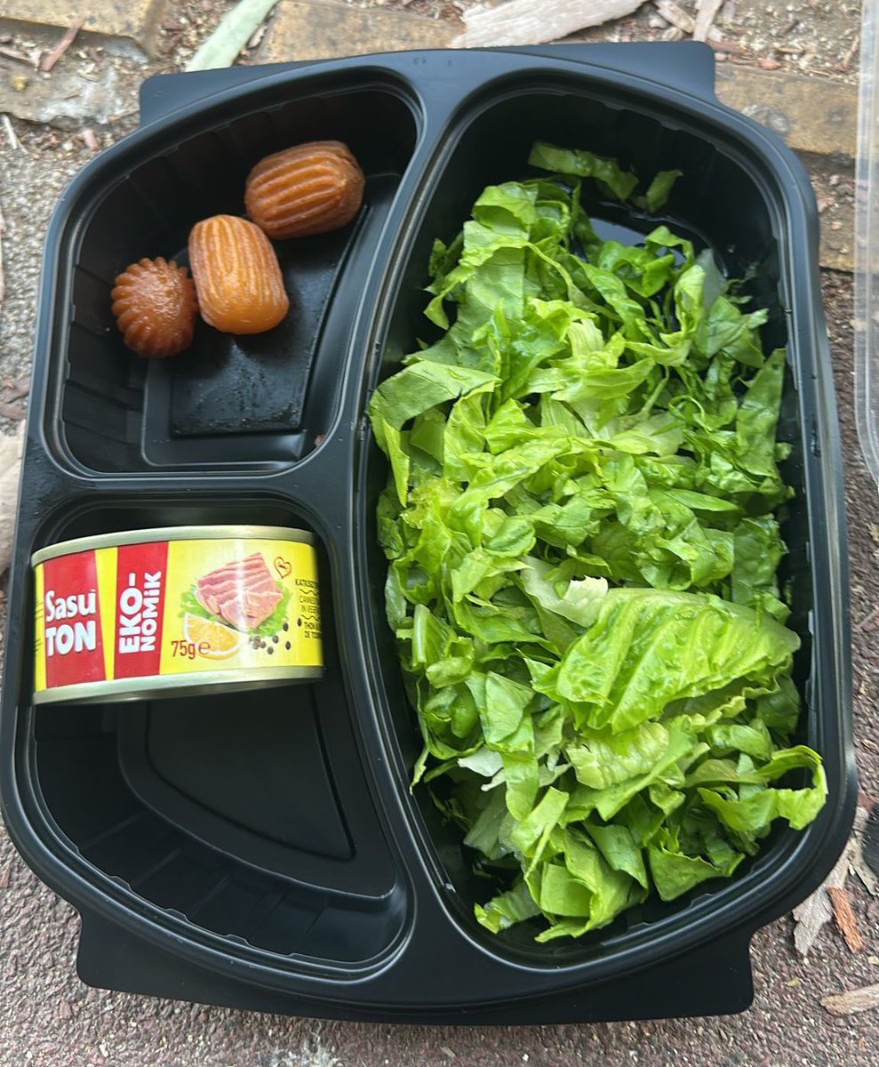 Göztepe - Fenerbahçe maçı için polislere verilen kumanya.