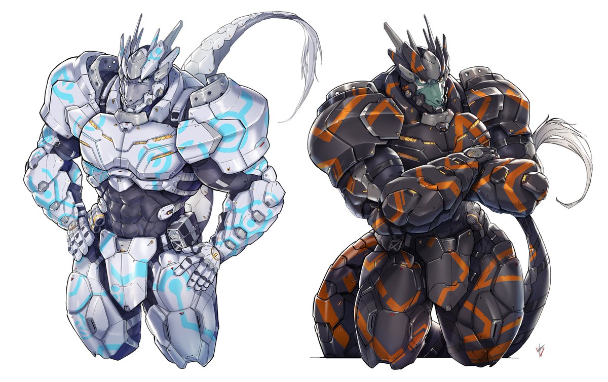 Eko99nine's tweet image. OC Commission for @kemonofu :)