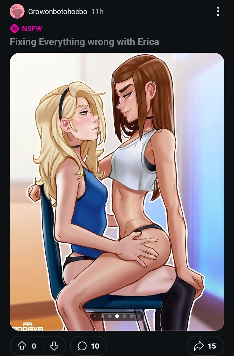 Cinna.⠀ Erica's  aquiline  nose  is  literally  the  hottest  thing  about  Erica  🧍‍♀️