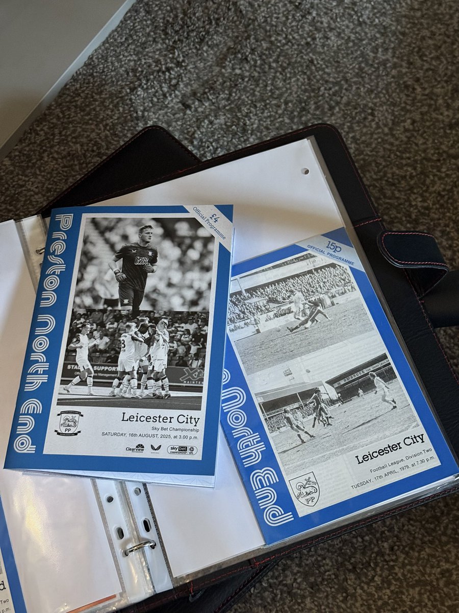 Massey22J's tweet photo. Class touch going retro this season 👏🏼 

15 pence!! 

#pnefc https://t.co/JICt7GGPhG