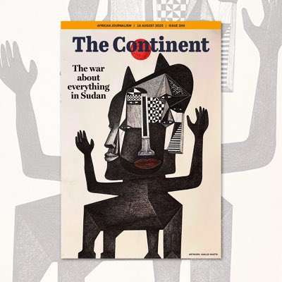 khalidmuka's tweet photo. My story under RSF siege in Khartoum is now published in @thecontinent_  🥳🔥

“Gunfire at dawn. Shortages. Survival. Humanity in the middle of war.”

Read here full version page 17-18: [https://t.co/4tUulLsylz]

#Sudan #Khartoum #TheContinent #KeepEyesOnSudan https://t.co/18GxuXyK0e