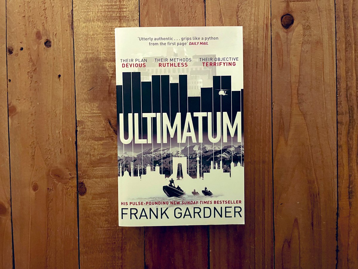 William Lloyd-Hayward (@walloyd) on Twitter photo Book 68 of 2025 ✅
The series of books from <a href="/FrankRGardner/">Frank Gardner</a> are right up there as one of my favourites - Luke Carlton and his adventures have so much action and suspense! Book 68 of 2025 ✅
The series of books from <a href="/FrankRGardner/">Frank Gardner</a> are right up there as one of my favourites - Luke Carlton and his adventures have so much action and suspense!