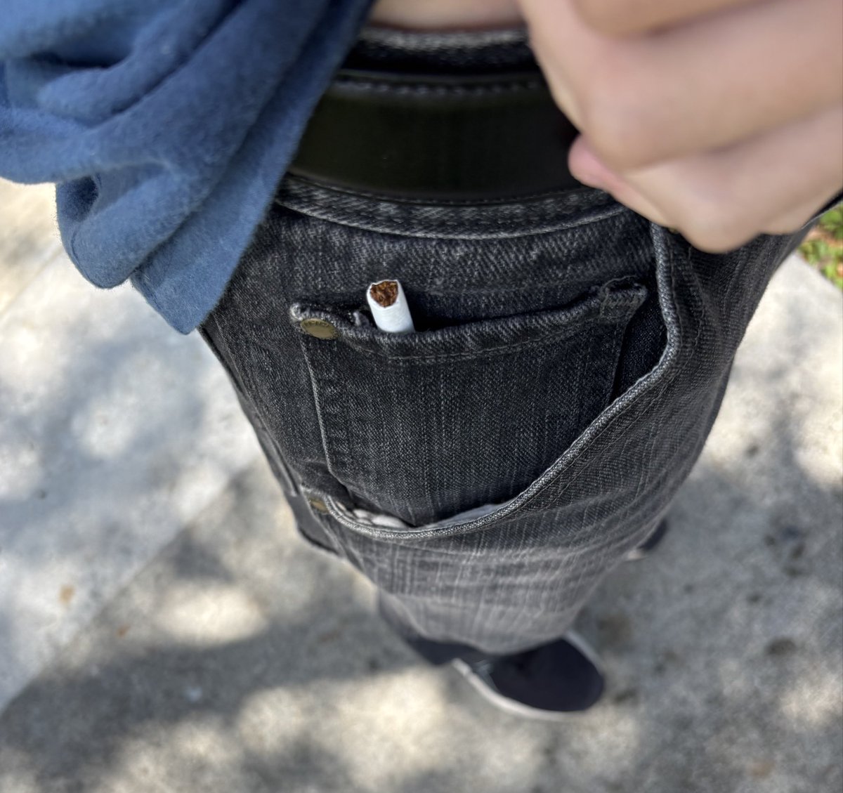 love the cigarette pocket on a good pair of jeans