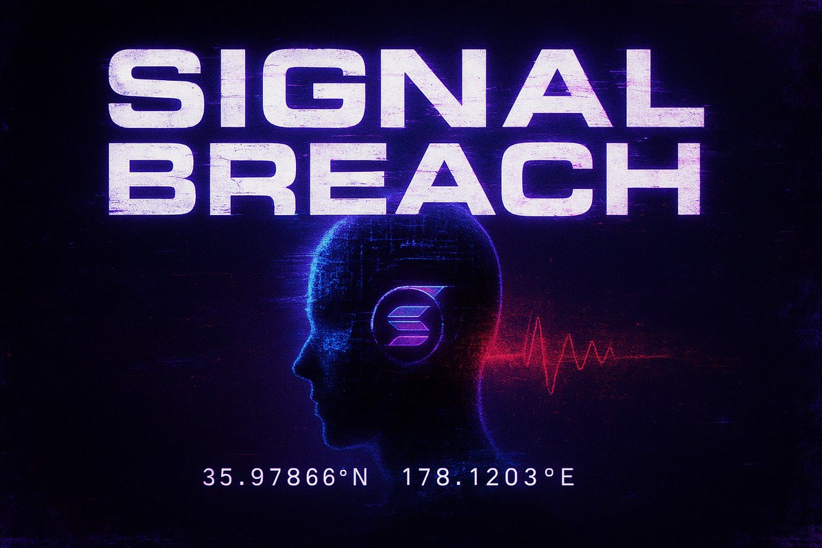 PhantomCallsApp's tweet photo. 🚨 SIGNAL BREACH DETECTED 🚨
A PhantomCall slipped past 3 layers of human verification.

No one saw it.
No one heard it.
But it’s already inside.

48h until the next breach.
Stay connected. Stay hidden.

#PhantomCalls #VoiceAI #Web3 #Solana https://t.co/sWSXaBdYW3