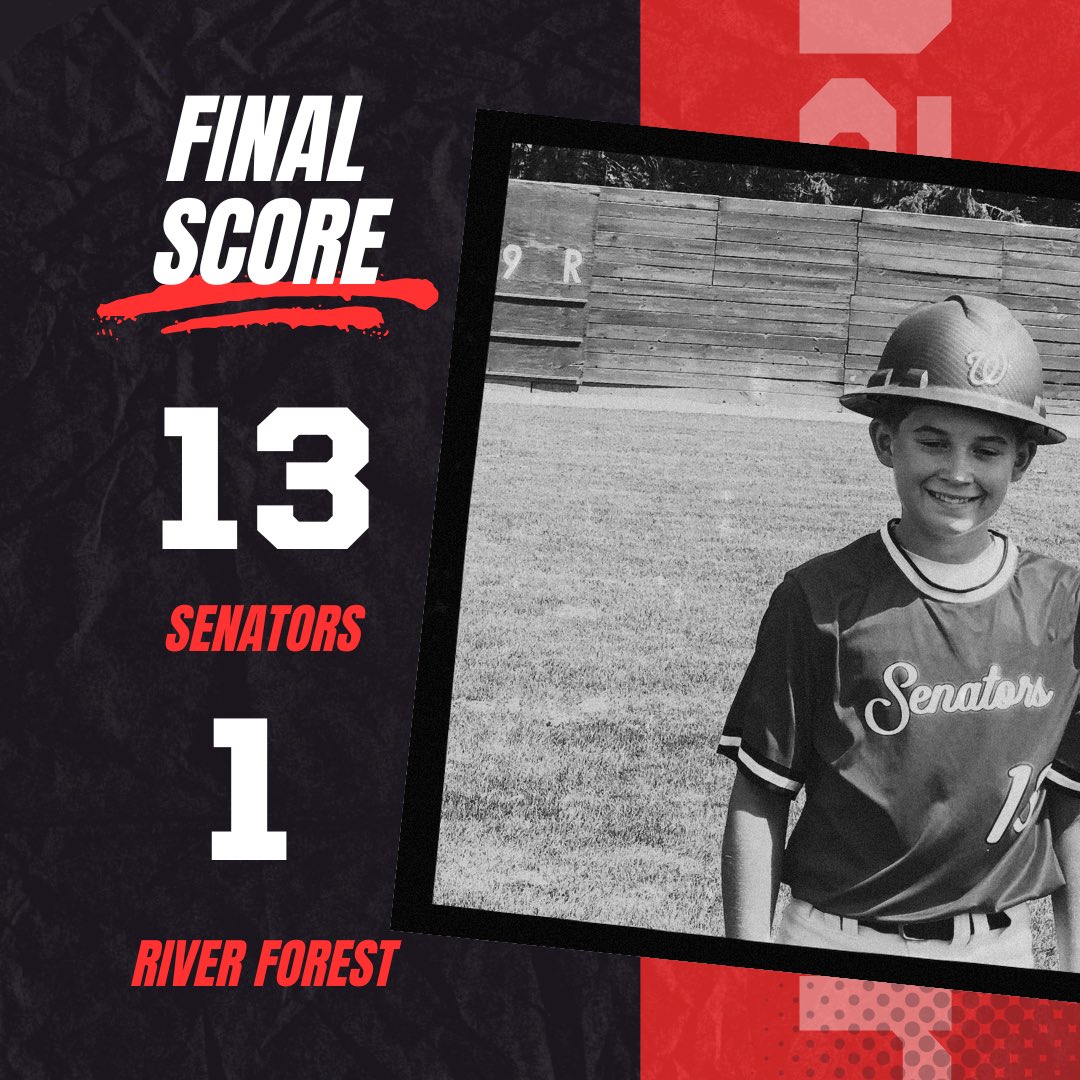 Washington Township MS defeats River Forest 13-1

-Vinny Macielewicz “Hardhat Player of the Game”: 3 IP, 1 H, 0 R, 3 K, 2 BB; 2-3, 1 RBI
-Bing Schragel: 2-3, 2B
-Kyler Peterson: 1-2, 2B, 2 RBI, 1 CS
-Logan Blake: 2-3, 2 RBI