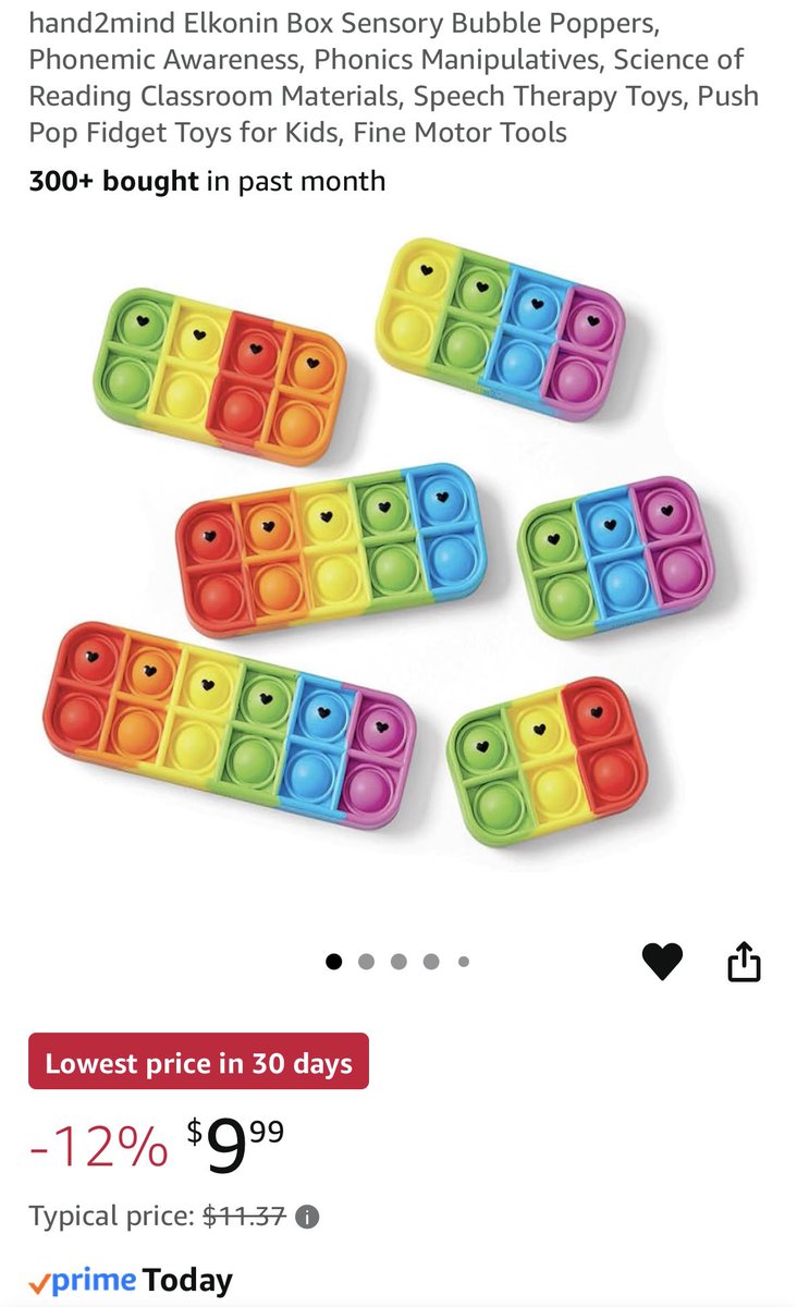 smontague5's tweet image. Good morning! Due to an unforeseen switch up in my caseload, I have some students that are fairly low readers. They could really benefit from these Elkonin boxes to help aid in their learning. Are there any kind donors who can help out? #clearthelists amazon.com/hz/wishlist/ls…