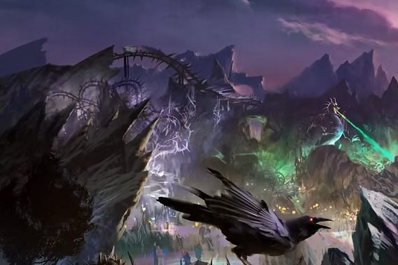 ParkObsession's tweet image. Since its #NationalRollerCoasterDay, what kind of coaster do we think Disney is possibly building for Villains Land? 🤔