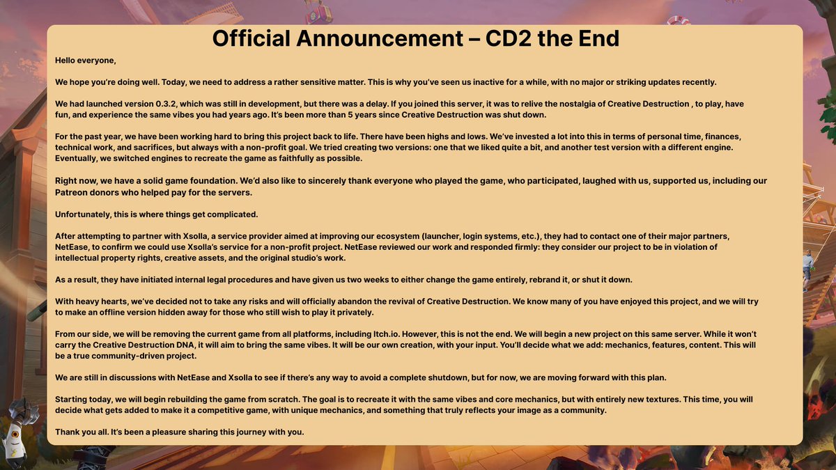 Creative Destroyer tweet media