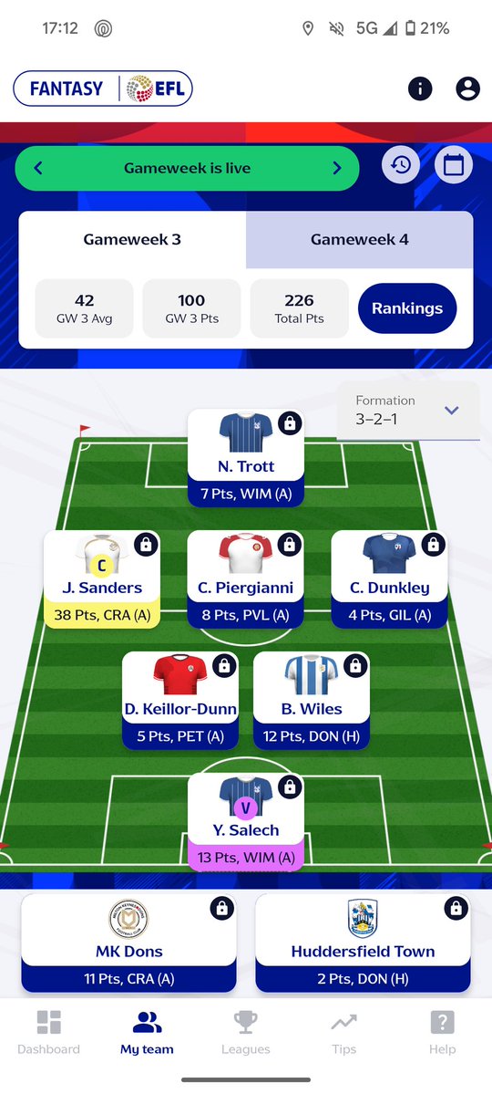ScottyFantasyEFL (@scottyfefl) on Twitter photo Well lads.. some comeback from last week 😍
OR: 35🌍
Big hauls from the main guy Salech, Sanders and Wiles puts me on a massive 100 pts- so far so good 🫡
Big shoutout to <a href="/DGriffiths99/">DannyGriff</a> and <a href="/FPLAguero_/">FPL Aguero</a> for convincing me on Salech and Wiles- much appreciated ♥️♥️
#FantasyEFL Well lads.. some comeback from last week 😍
OR: 35🌍
Big hauls from the main guy Salech, Sanders and Wiles puts me on a massive 100 pts- so far so good 🫡
Big shoutout to <a href="/DGriffiths99/">DannyGriff</a> and <a href="/FPLAguero_/">FPL Aguero</a> for convincing me on Salech and Wiles- much appreciated ♥️♥️
#FantasyEFL