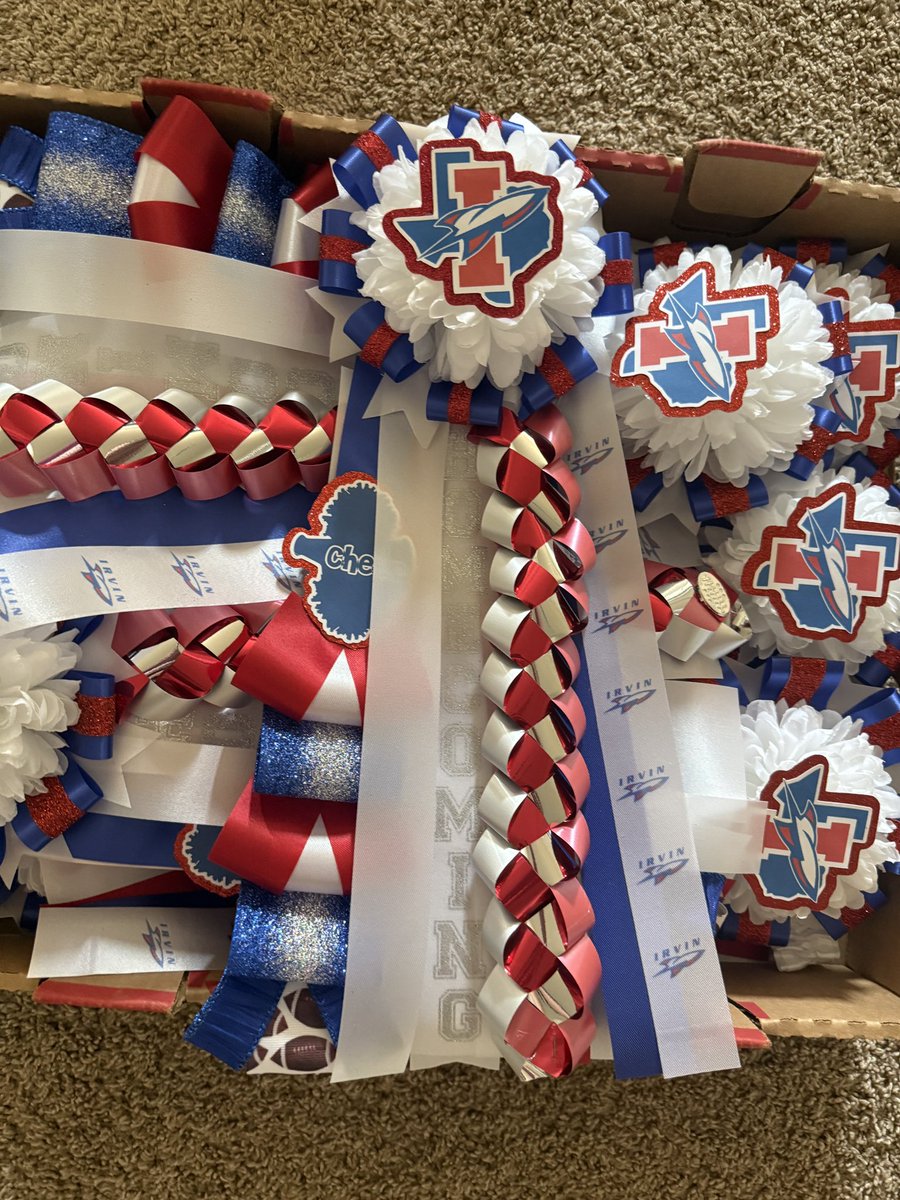 bloom_loaf's tweet image. Homecoming Team Cheer Garters - Don’t wait to get on the list- turn around time 10-14 days.
I specialize in affordable mums and garters.
@YFRIAS_CNBE @IrvinCheer