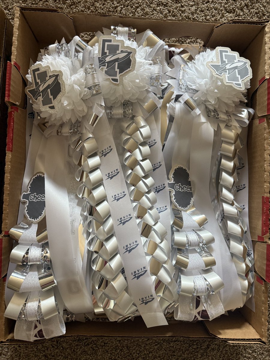 bloom_loaf's tweet image. Homecoming Team Cheer Garters - Don’t wait to get on the list- turn around time 10-14 days.
I specialize in affordable mums and garters.
@YFRIAS_CNBE @IrvinCheer