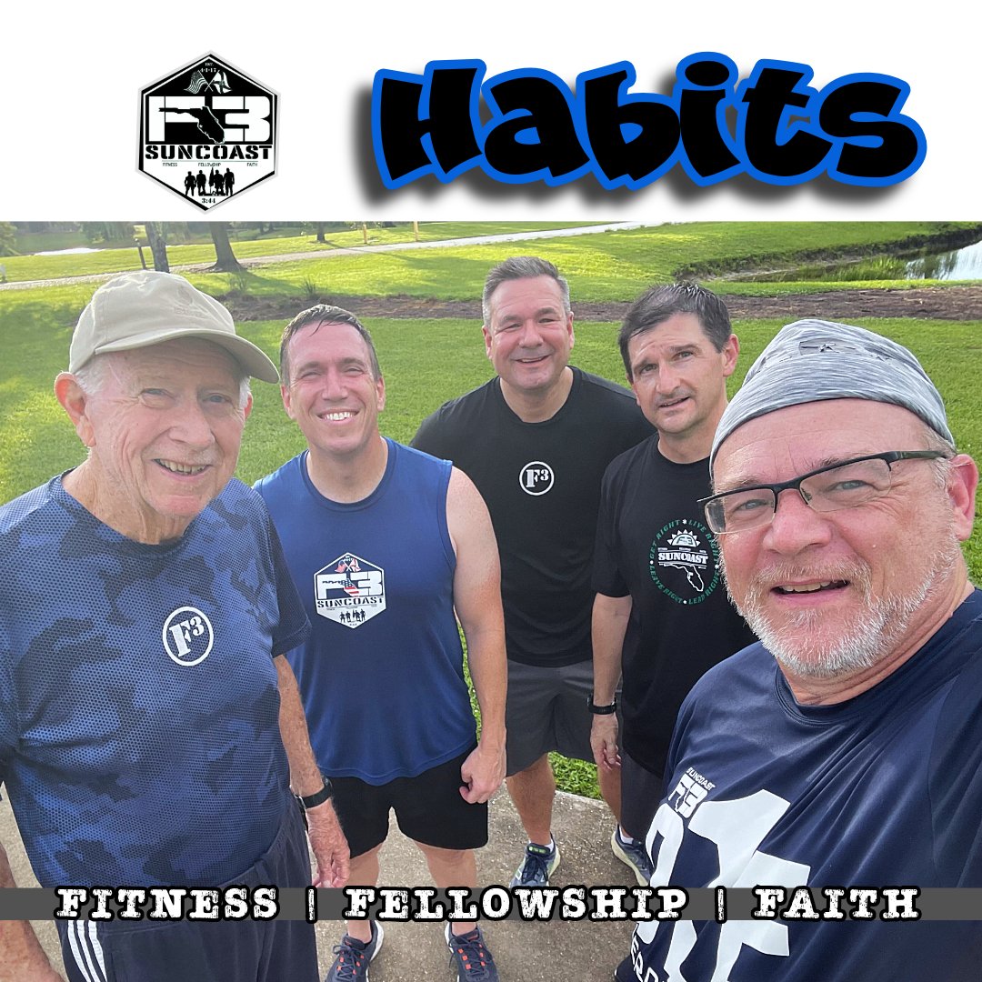 F3Suncoast's tweet photo. Developing strong, disciplined habits is the foundation of lasting achievement. When your system is locked in and your routines are squared away, success naturally follows. https://t.co/p6ifPKtavE