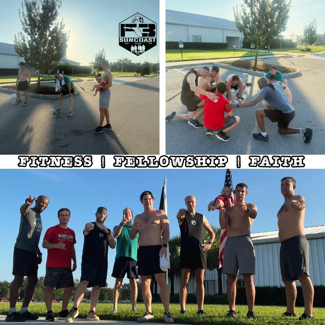 F3Suncoast's tweet photo. Developing strong, disciplined habits is the foundation of lasting achievement. When your system is locked in and your routines are squared away, success naturally follows. https://t.co/p6ifPKtavE