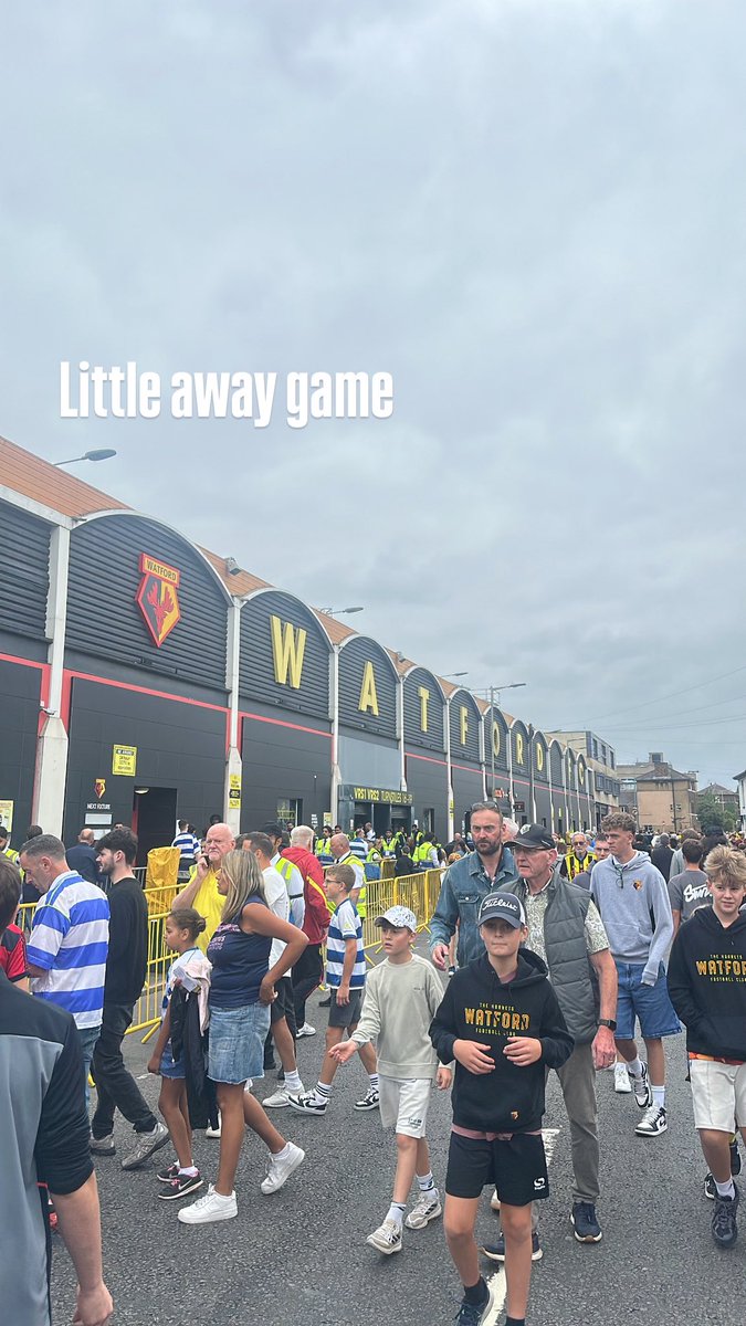 WH1T33Y's tweet photo. First away game shame about the result up the RSS #QPR https://t.co/yYxj5W7DCF