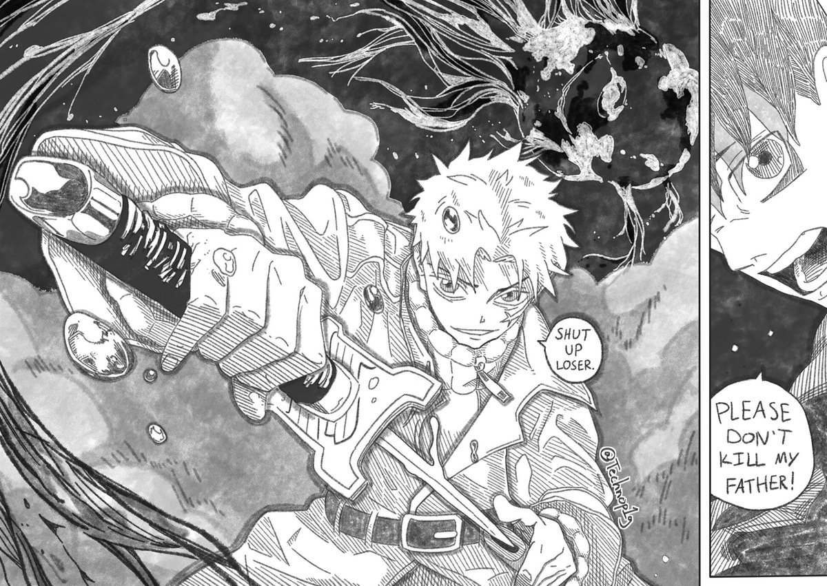 Technop1g's tweet photo. I know weโve moved on to the Sword Saint Rescue Arc, but mentally Iโm still at the Food Drive Arc
#Reversebachi #Kagurabachi https://t.co/R2mUVSpF1w