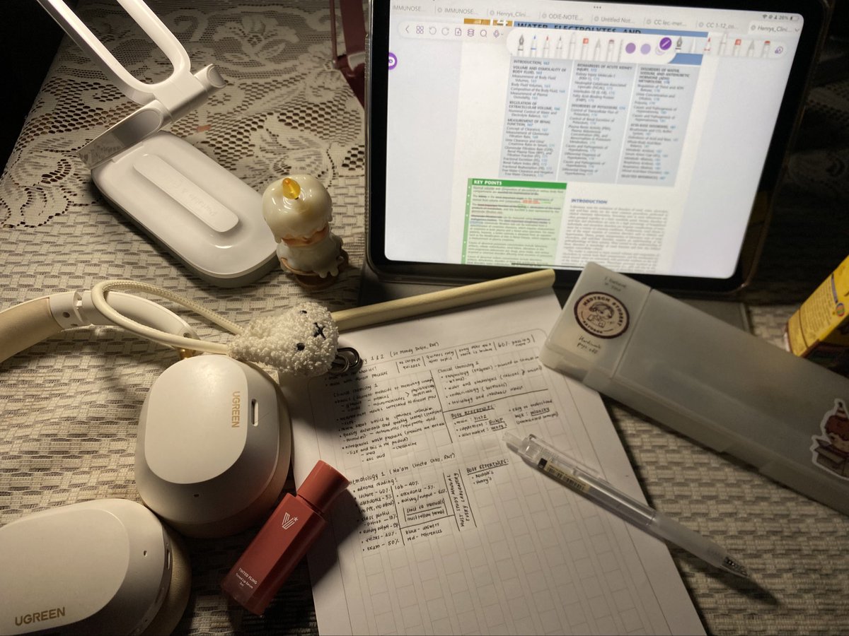 loafhope's tweet photo. — [08/16/25] #studylog 📔📝

didn’t do much today, i just organized my sched and the syllabus given to us by our profs. also did a bit of reading sa clinical chem. nothing much but still, progress!

small progress is still progress ⭐️ https://t.co/G4hUPp5s1T