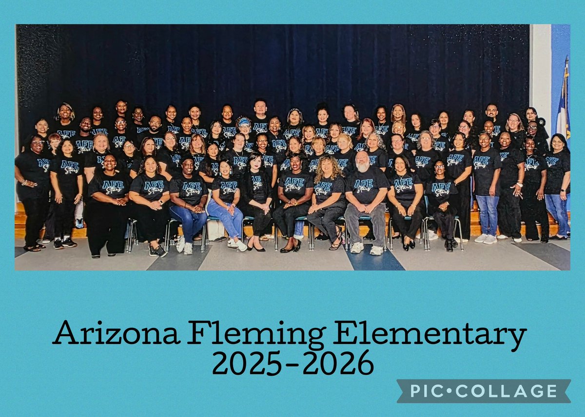 Arizona Fleming ES (@afe_stars) on Twitter photo Presenting the amazing AFE Team for the 2025โ2026 School Year!
๐ฉต๐ค
<a href="/MarionThomasTX/">Marion T.</a>
<a href="/ED_AZamoraAP/">Aleida Zamora</a>
<a href="/FortBendISD/">Fort Bend ISD</a> Presenting the amazing AFE Team for the 2025โ2026 School Year!
๐ฉต๐ค
<a href="/MarionThomasTX/">Marion T.</a>
<a href="/ED_AZamoraAP/">Aleida Zamora</a>
<a href="/FortBendISD/">Fort Bend ISD</a>