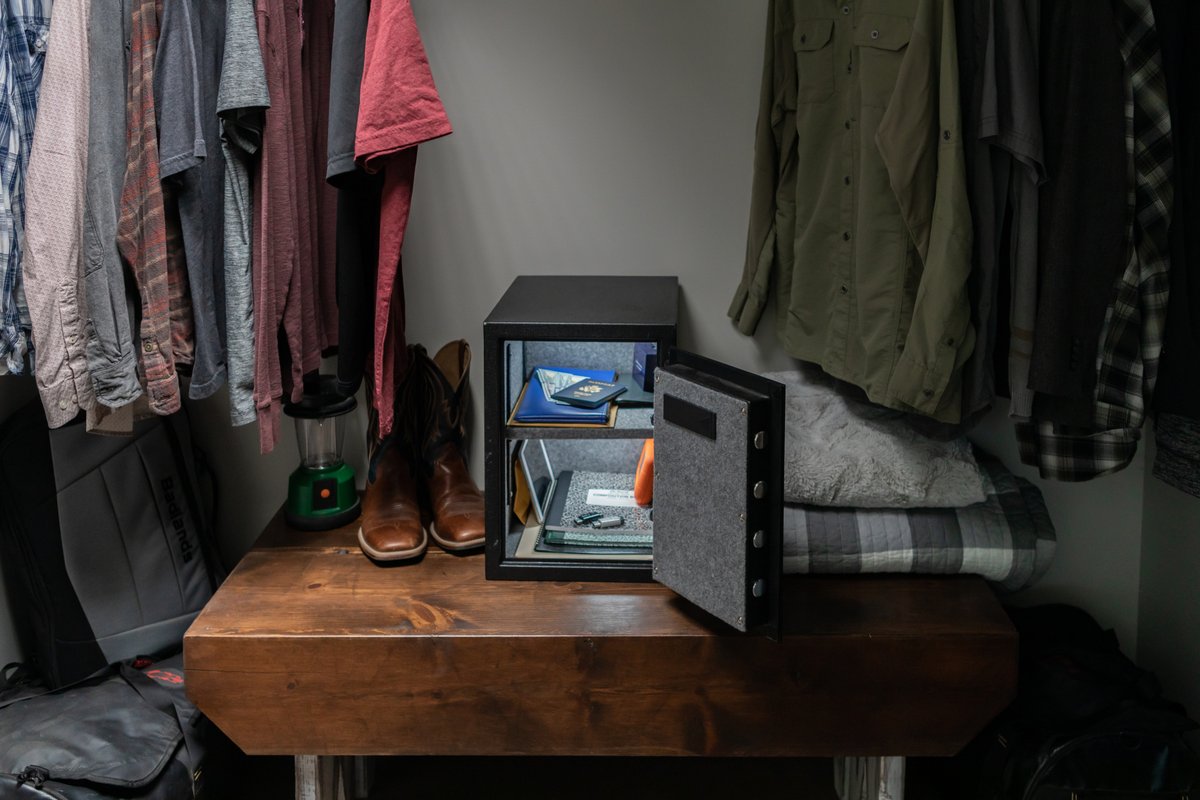 Protect your valuables with the Hornady Fireproof Keypad Safe! Perfect for home or office use.

Learn more here: store.hornady.com/fireproof-keyp…

.
.
.
#hornady #hornadysecurity #fireproof #safetyfirst #safety #firearmsafety