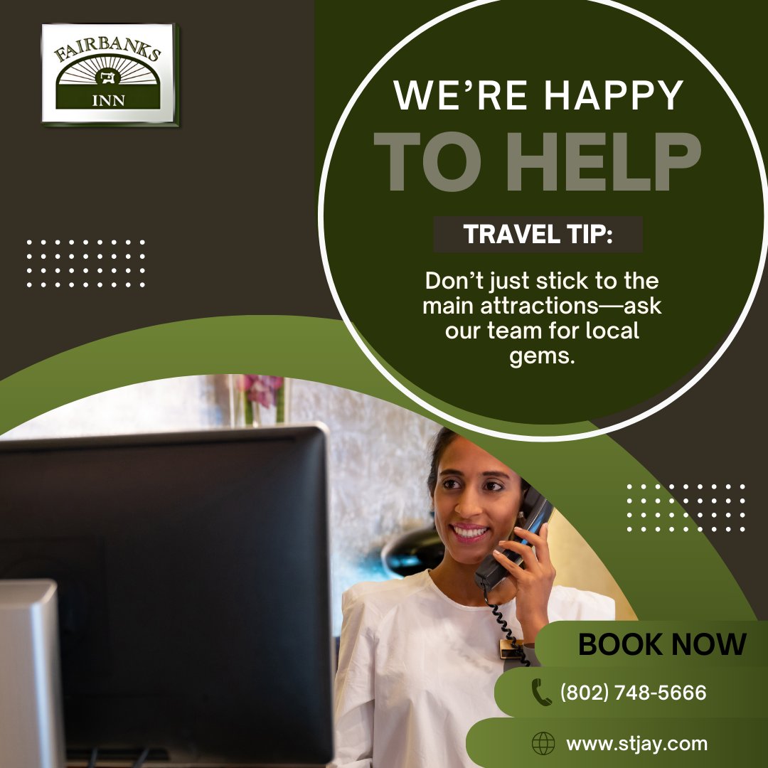 fairbanks_inn's tweet image. Don’t just stick to the main attractions—ask our team for local gems like hidden hiking trails and farm-to-table cafes only Vermonters know. #LocalSecrets #ExploreVermont #StJohnsburyAdventures