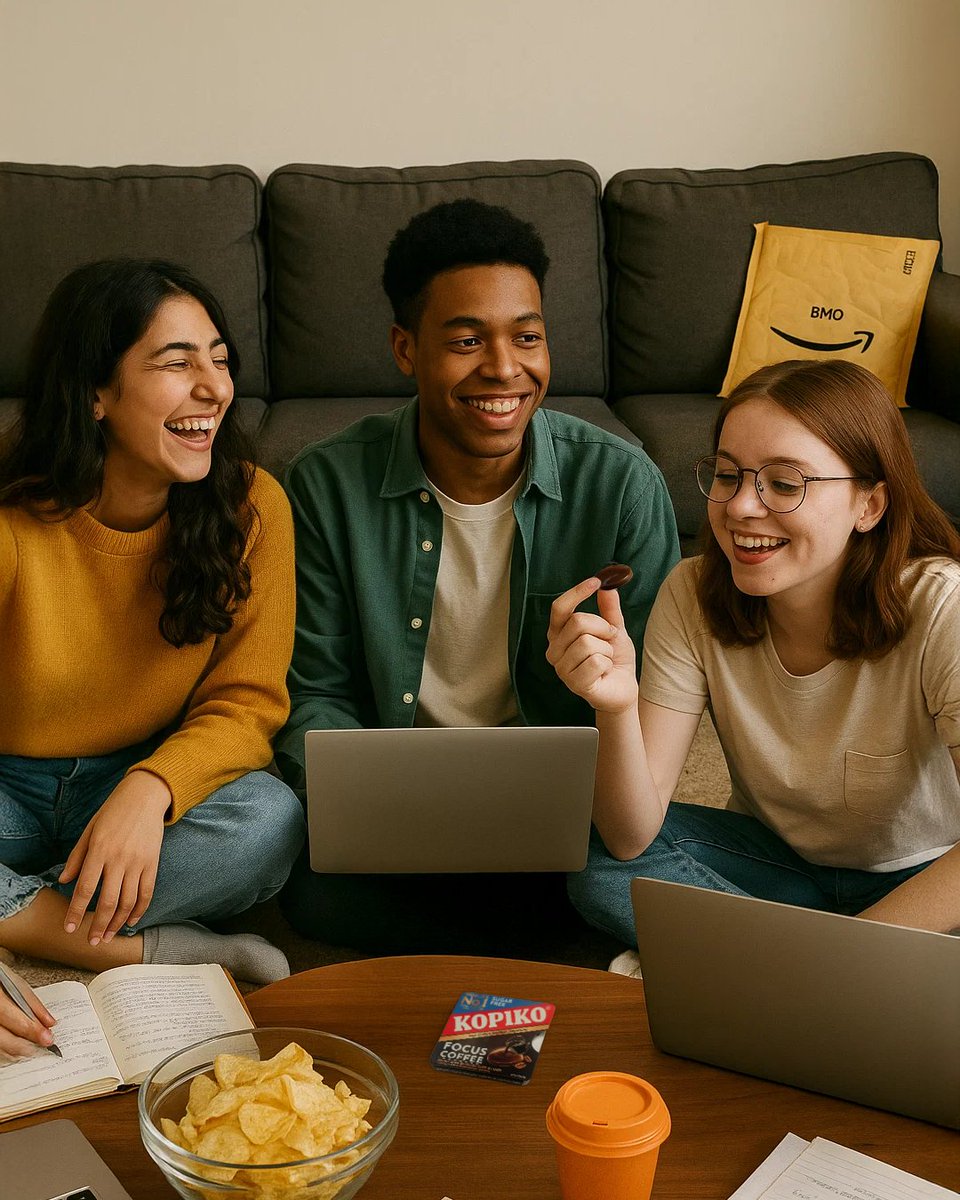 kopikoUS's tweet photo. Group project survival kit: laptops ✅, Kopiko Focus Coffee ✅.
Fuel your focus without brewing—delivered straight from Amazon to your study sesh. 📦☕
https://t.co/2zlJSBzk1h
#KopikoUS #CoffeeButHarder #CoffeeYouCanSuck
#AmazonPrimeMood #StudyGoalsUnlocked #AddToCartEnergy https://t.co/0gujUn7CuR
