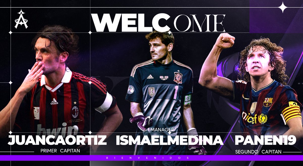 AXIA (@somosaxia) on Twitter photo 💜 AXIA SE EXPANDE A FC 💜
Tras meses cocinando el proyecto podemos por fin anunciar que...
VAMO A CONQUISTAR ER FURBO👹
Con mucha ilusión presentamos a nuestro equipo técnico.
MANAGER <a href="/ismaaelmeedina9/">Ismael Medina 0️⃣2️⃣</a>
1ER CAPITÁN <a href="/JuancaOrtiz17/">Notoriusjoker69</a>
2O CAPITÁN <a href="/X_thepanen19_Xx/">Panen</a>
#FearTheGalaxy 💜 AXIA SE EXPANDE A FC 💜
Tras meses cocinando el proyecto podemos por fin anunciar que...
VAMO A CONQUISTAR ER FURBO👹
Con mucha ilusión presentamos a nuestro equipo técnico.
MANAGER <a href="/ismaaelmeedina9/">Ismael Medina 0️⃣2️⃣</a>
1ER CAPITÁN <a href="/JuancaOrtiz17/">Notoriusjoker69</a>
2O CAPITÁN <a href="/X_thepanen19_Xx/">Panen</a>
#FearTheGalaxy