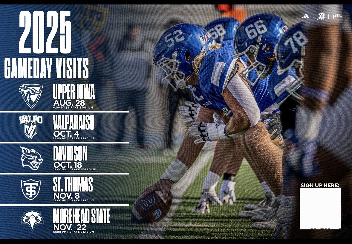 Logan “LT” Thomas 🇵🇦 (@loganthomas12_) on Twitter photo Thanks <a href="/coacht_ash/">Tanner Ash</a> & <a href="/DBCoachJB/">Jacob Brown</a> for the game day invite to <a href="/DrakeBulldogsFB/">Drake Football</a> Looking forward to visiting Des Moines! #DSMHometownTeam Thanks <a href="/coacht_ash/">Tanner Ash</a> & <a href="/DBCoachJB/">Jacob Brown</a> for the game day invite to <a href="/DrakeBulldogsFB/">Drake Football</a> Looking forward to visiting Des Moines! #DSMHometownTeam