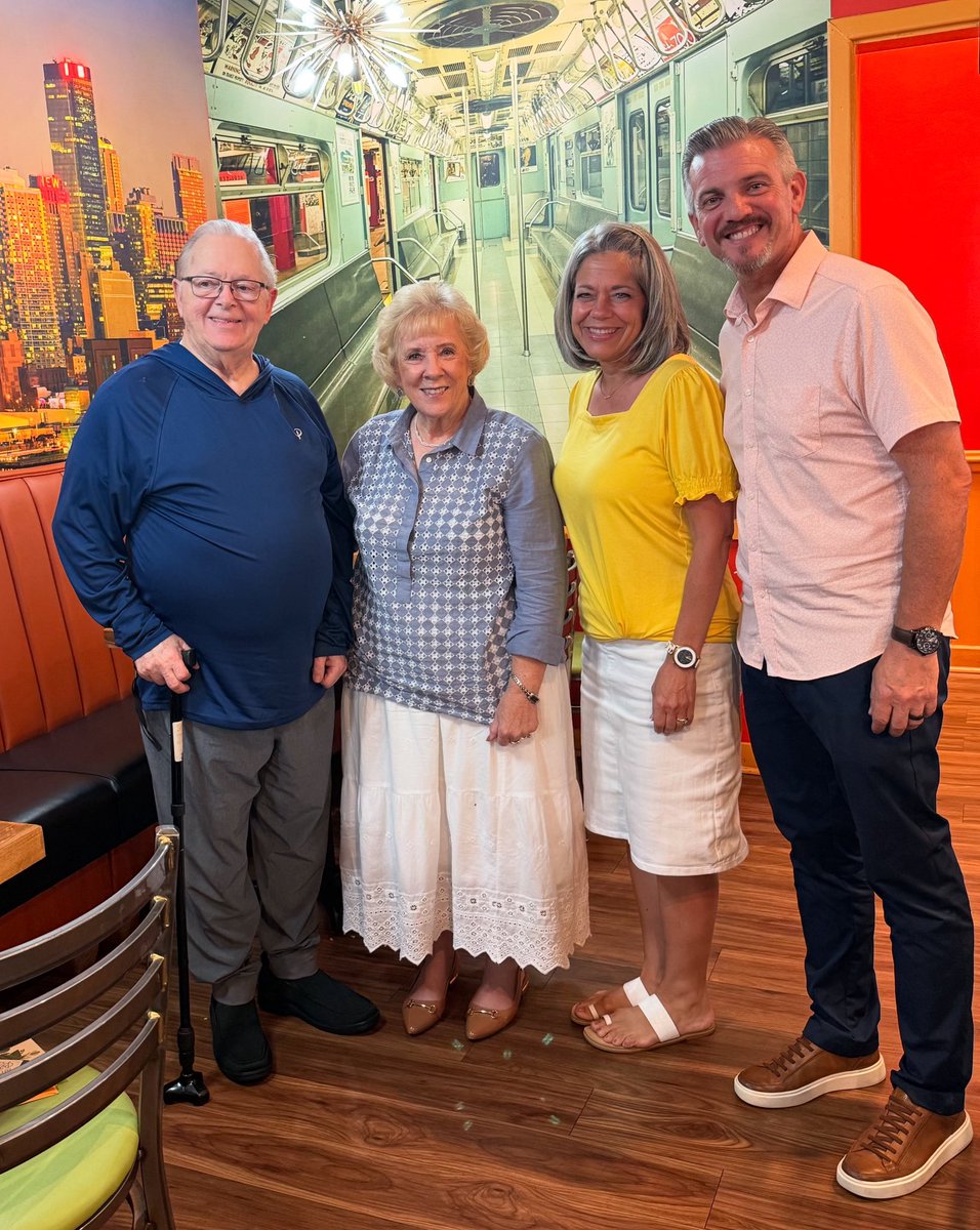 Enjoyed having breakfast with the best people in the world. Happy birthday Pastor Jack Cox. #thegoat